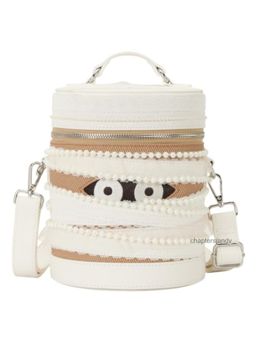 Loungefly Figural Mummy Crossbody Bag Faux Leather Adjustable Strap